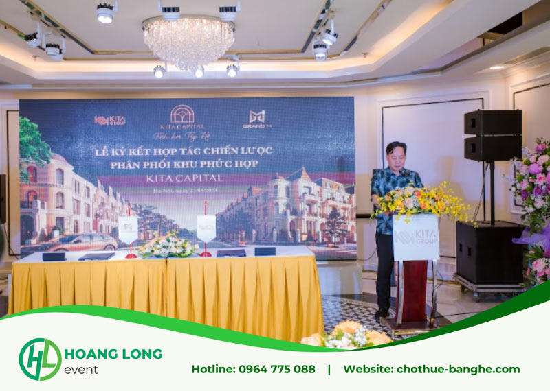 báo giá cho thuê bục phát biểu 